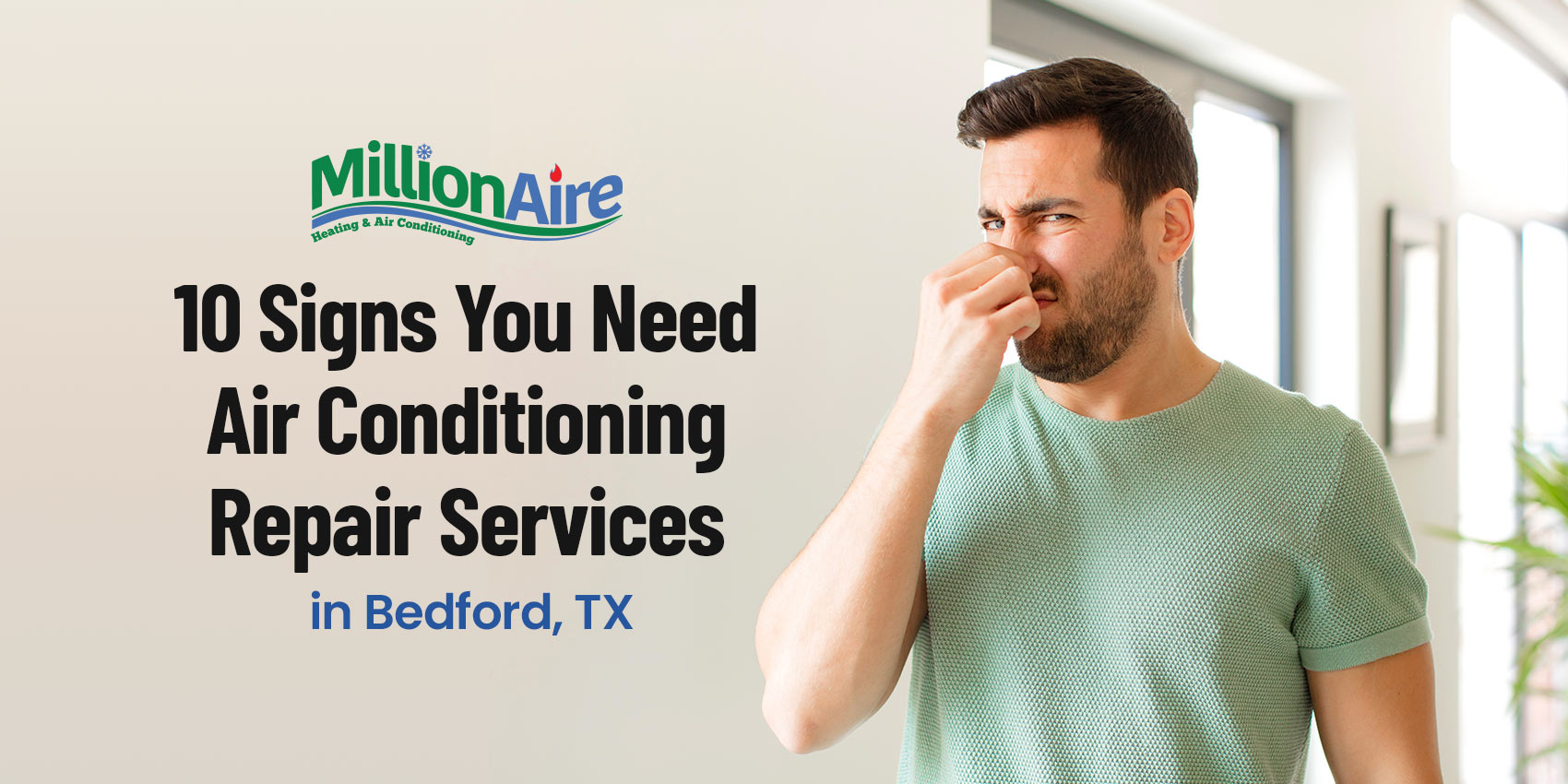 A/C repair team in Bedford, TX